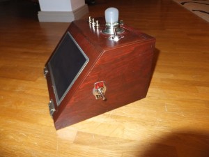 Steampunk Touchscreen PC - On / Off Switch